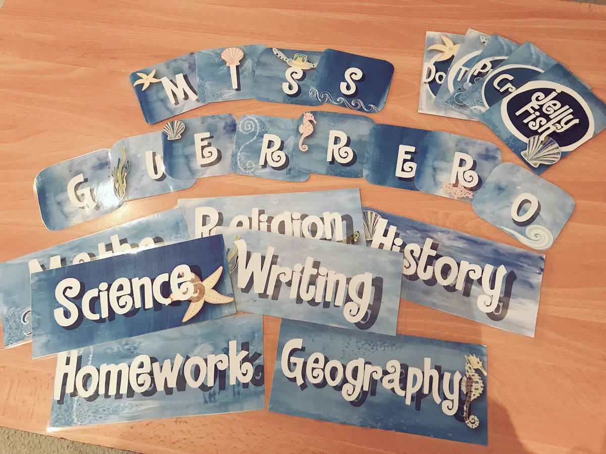 Can’t wait to use these super lovely labels in my classroom! Bought them off #tpt, perfect for our under the sea theme in Kindy ☺️🐳