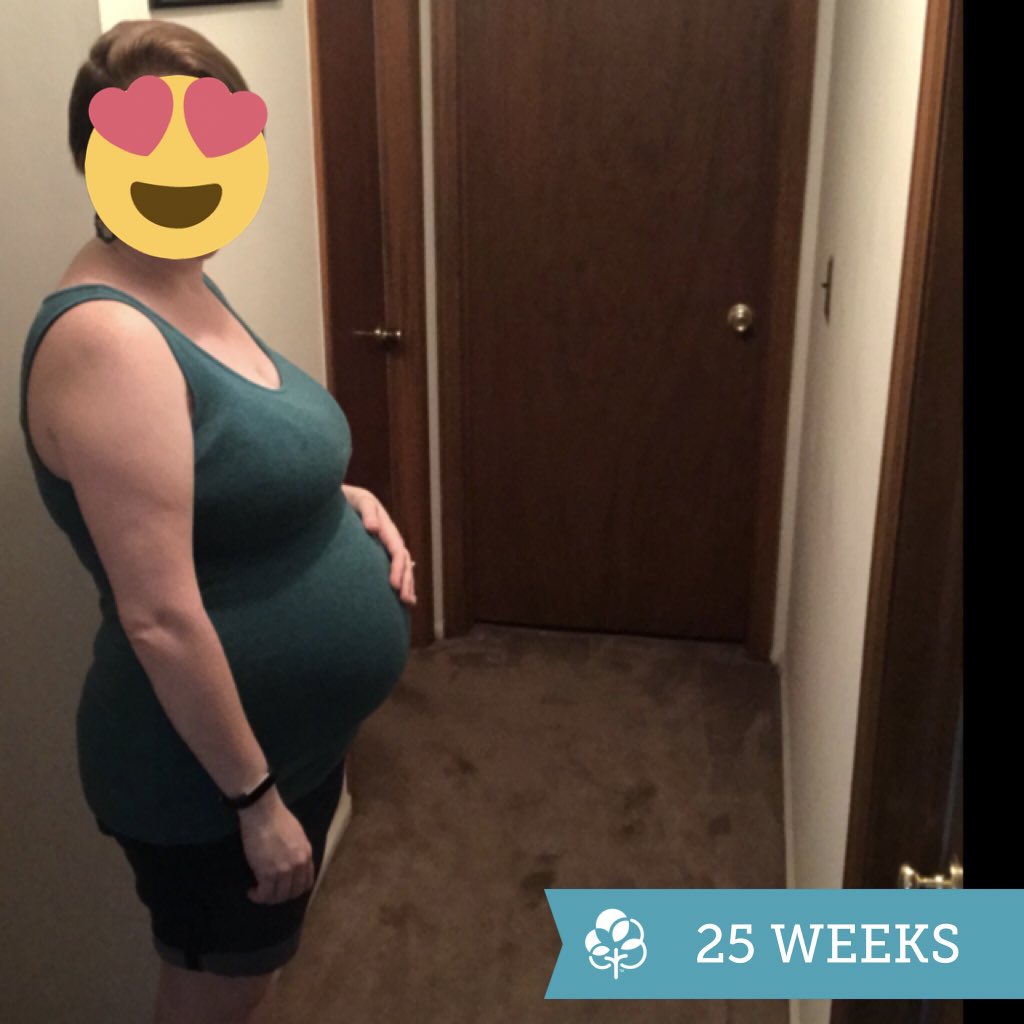 growingsass's tweet photo. Currently 25w4d #pregnant. Little one is doing well. Wifey felt him kick for the first time the other day! #ivf #ivfbaby https://t.co/qVTuWUV9qH