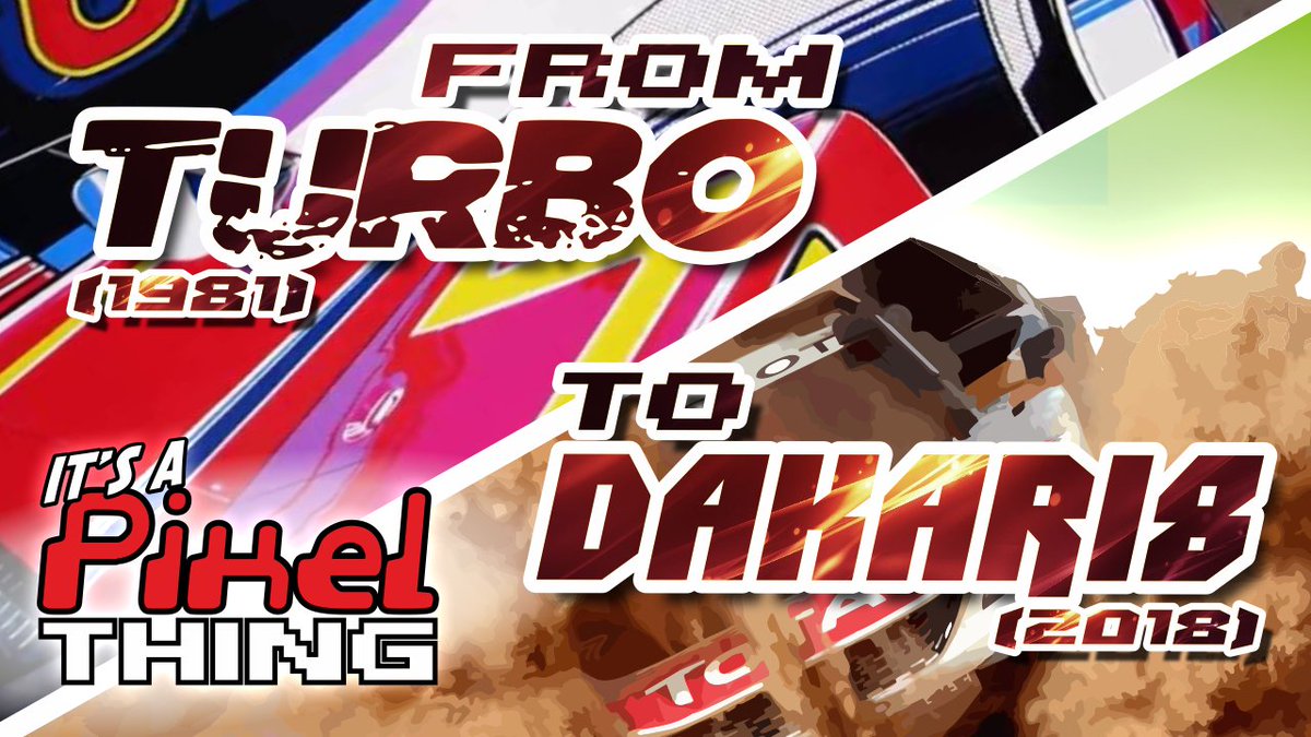 Pixel_THING's tweet image. From Turbo (1981) to Dakar 18 (2018): what has changed in rally inspired video games? VIDEO -&amp;gt; youtube.com/watch?v=PvqcjO… #dakar18 #dakar #dakar2018 #Dakar2019 #rally #rallyraid @BigmoonEnt @deepsilver @DakartheGame @dakar