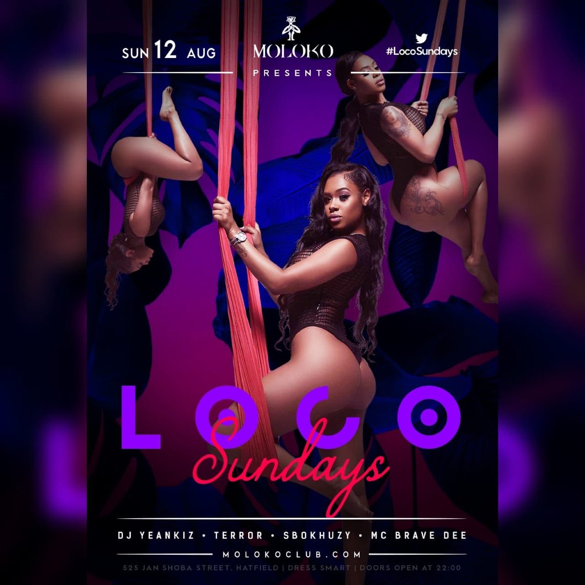 kannedySnowSA's tweet photo. #locosunday #AnyGivenSundae #MolokoPTA it's that night where girls get free booze from the bar @MolokoPretoria https://t.co/9OOipQ19Ha