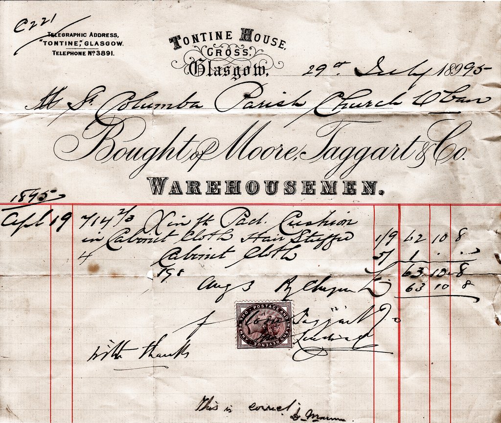 In 1868 the building was sold and became the drapery warehouse of Moore, Taggart & Co. They became known for providing railway uniforms as well as military uniforms for the Canadian & Scottish Highland regiments.