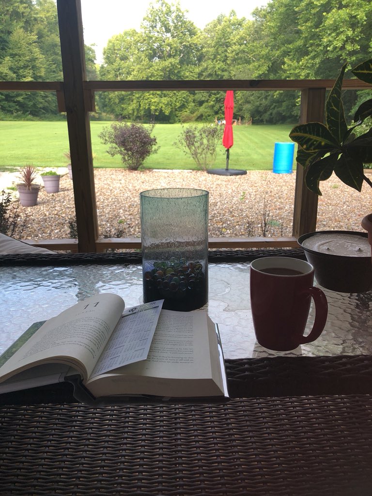 20 minutes until we have to leave for church and I’m still in my pajamas. #sundayporchsittin #pajamalove #jesuslovesevenme