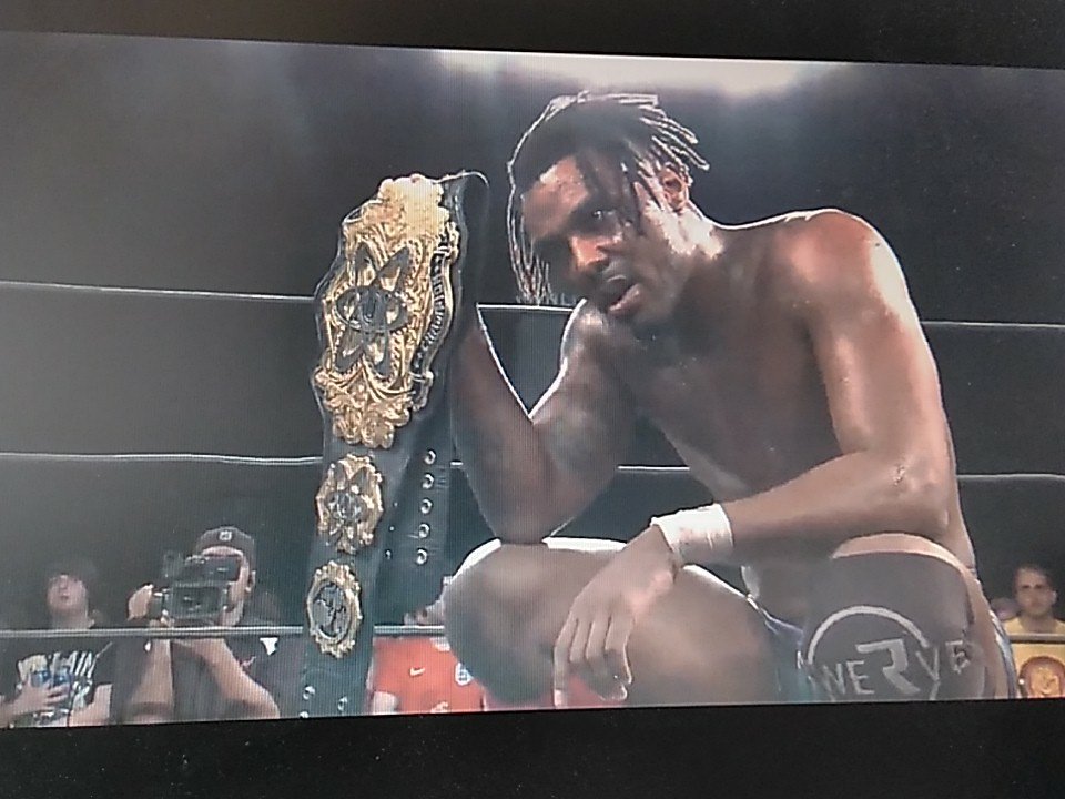 ManUpAlex's tweet photo. Por fin pude ver la coronación de Strickland en #EVOLVE108.
Tremenda actuación de Shane. Una maravilla como mide los tiempos. Cómo domina. Sus expresiones faciales. Todo.
Es genial cuando un heel promete destrucción y cumple con ello.
⭐ ⭐ ⭐ ⭐1/4 https://t.co/FRnik6jZyk