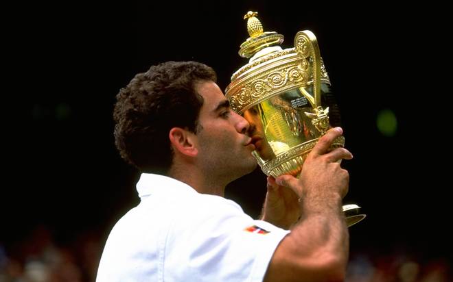 Pete Sampras comemora hoje o seu 47.º aniversário. Happy birthday, \"Pistol Pete\"!  