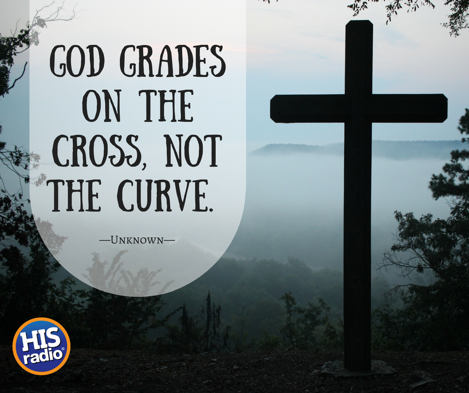 HisRadio's tweet photo. Amen! So thankful for this truth today! #IamHIS #Forgiven #BecauseOfTheCross https://t.co/KCZCRY5B7F