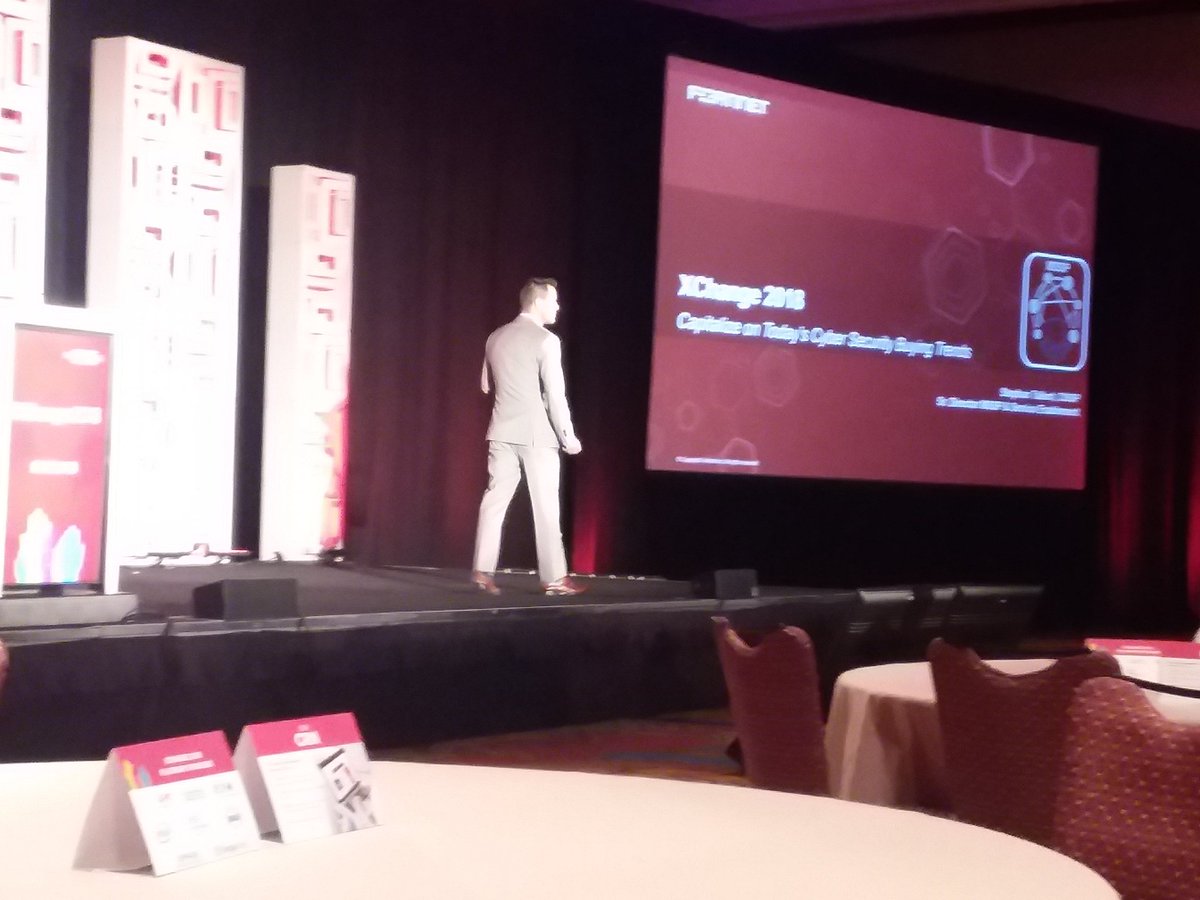 ATS_Indy's tweet photo. Companies are seeking professionals to manage security and remove the burden from the internal IT staff! Stephan Tallent, CISSP, Sr. Director, MSSP, Fortinet @ #XCH18 https://t.co/EdDIAFMOs6