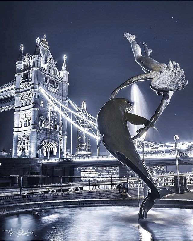 Goodnight #London 🌙 || 📸 @mrquadosh 🔥 || #thisislondon #london #towerbridge ift.tt/2vZpB2Q