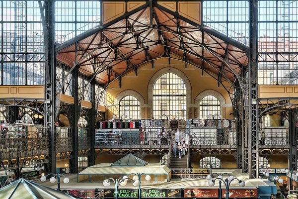 Market Visit Art Print by Sharon Popek buff.ly/2ONysLY #travelphotography #indoormarket #budapest #hungary #streetphotography #streetphotographer #womeninphoto