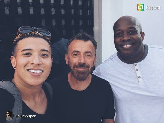 DuaneHarden's tweet photo. #WeBStarz @BennyBenassi + @DuaneHarden + @unluckyspec at @ushuaiaibiza #Ibiza https://t.co/PRIEFqtv5P