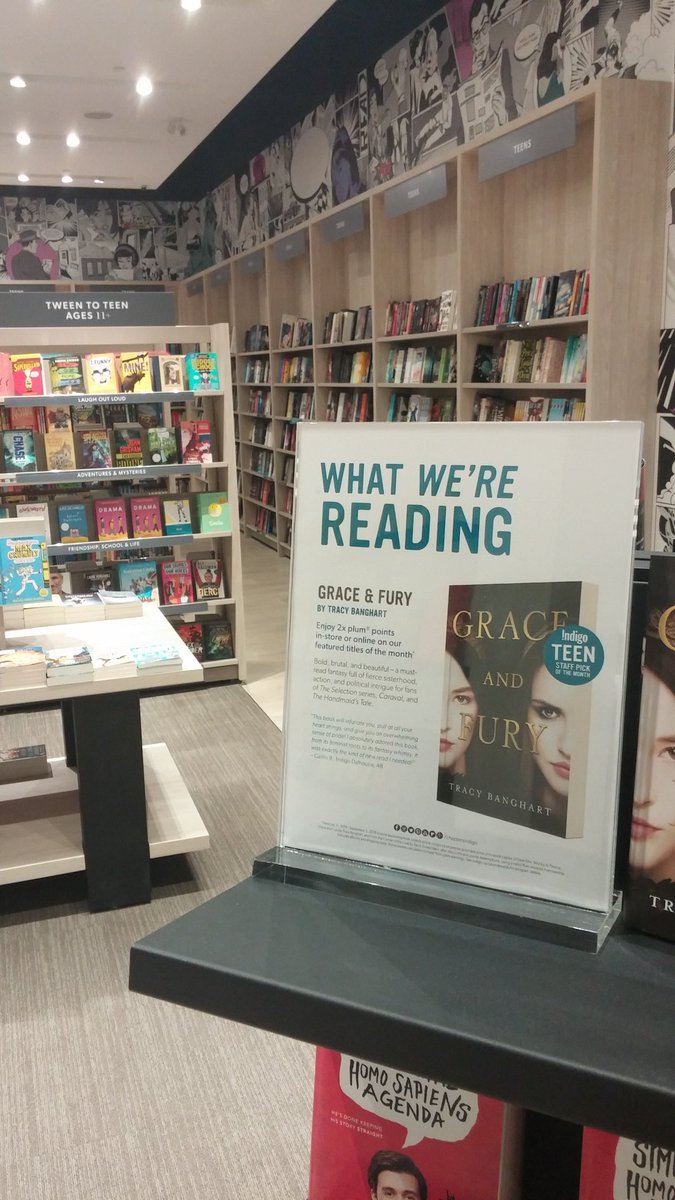 Just stopped in at the brand new <a href="/chaptersindigo/">Indigo</a> store in Kitchener! It's unbelievable! So many books it's hard to keep track of what ones you've looked at! Also scored Renegades by @marissa_meyer! The cover looks so cool and I can't wait to dive in! #booklife #books #newbook