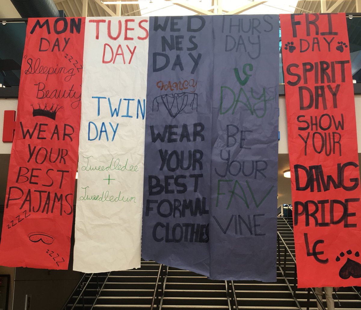 Alright Bulldawgs, its homecoming week! Let’s get the week started tomorrow by wearing your best pajamas. #showyourspirit #hoco2018 #beatthemonarchs