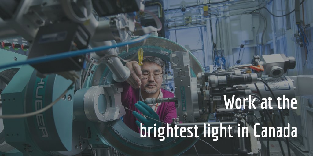 CanLightSource's tweet photo. Applications for our Chemist Coordinator position are open until August 27. https://t.co/EorqJQZUf0 https://t.co/Pb2lzQOUWk