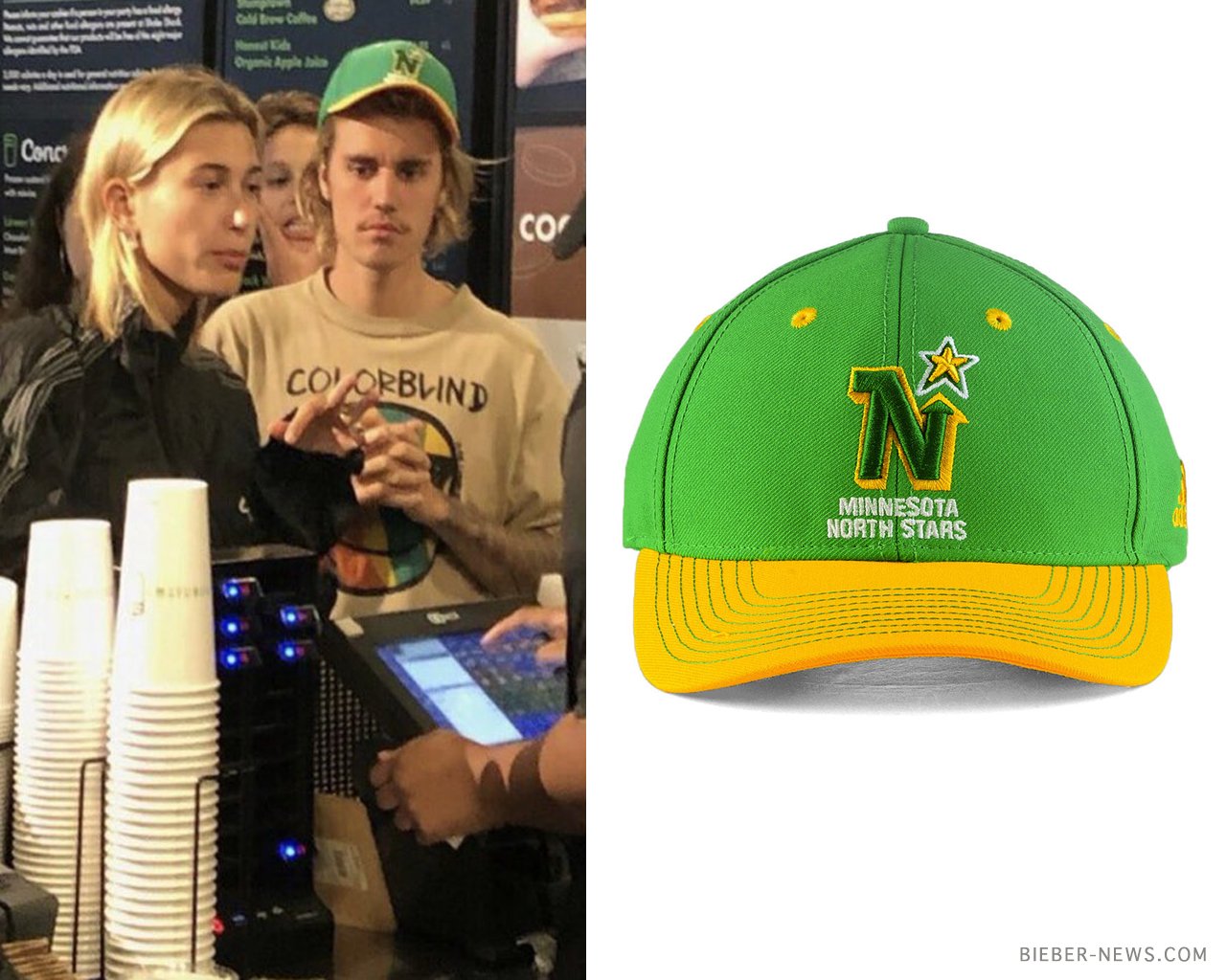 minnesota north stars hat