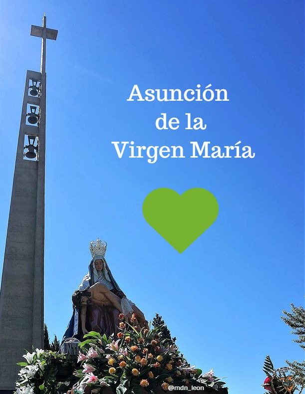 🌸ASUNCIÓN DE LA VIRGEN MARÍA🌸 
"La Asunción de María nos da la confirmación de nuestro destino glorioso"
"La resurrección de la carnes un elemento propio de la revelación cristiana, una piedra angular de nuestra fe" <a href="/Pontifex_es/">Papa León XIV</a>