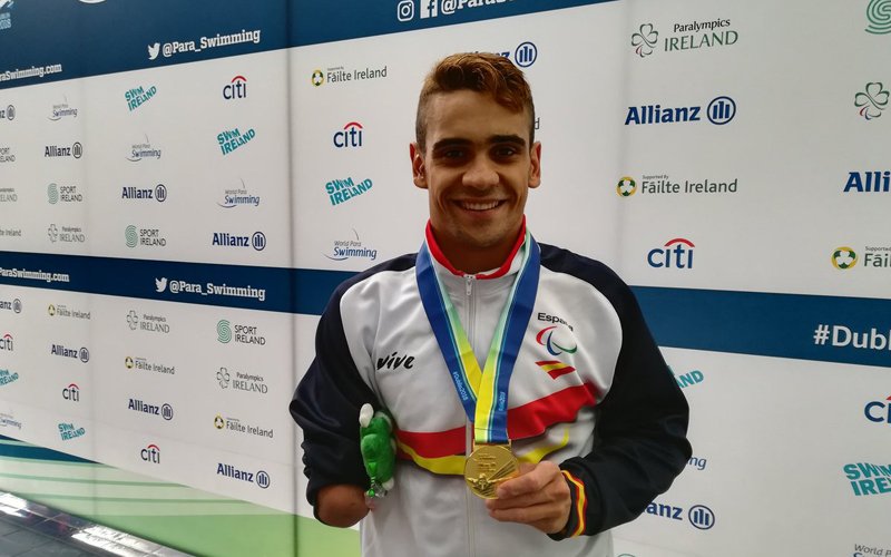 dxtadaptado's tweet photo. Botín de 52 medallas para la natación española en el Europeo 🏊‍♂️🏊‍♀️ natación #paralimpicosdublin2018 con 13🥇15🥈y 24🥉Espectacular el #TeamESP 🇪🇸 @o_nuriamarques @oscarsalguero1 @saraigascon @israeloliverp @teresa_perales @platiying95 @llopini13 https://t.co/JC9ymncRsO https://t.co/IjfC4BZhOu