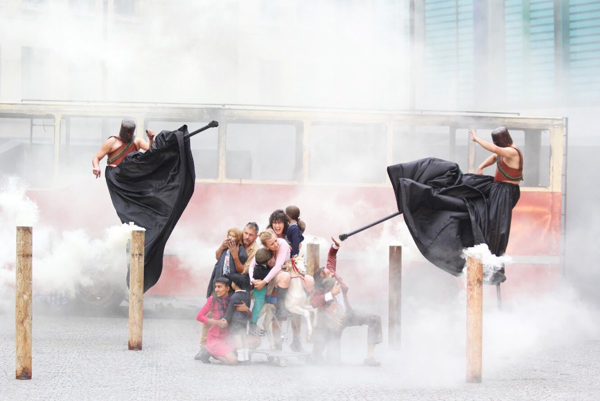 ellyvwhite's tweet photo. As it's #WorldPhotographyDay here is one of my favourite images I've taken so far for @ThePleasance this fringe- Silence by Teatr Biuro Podrozy- an incredibly moving piece performed at the @eicc https://t.co/eHpxADZ6uV