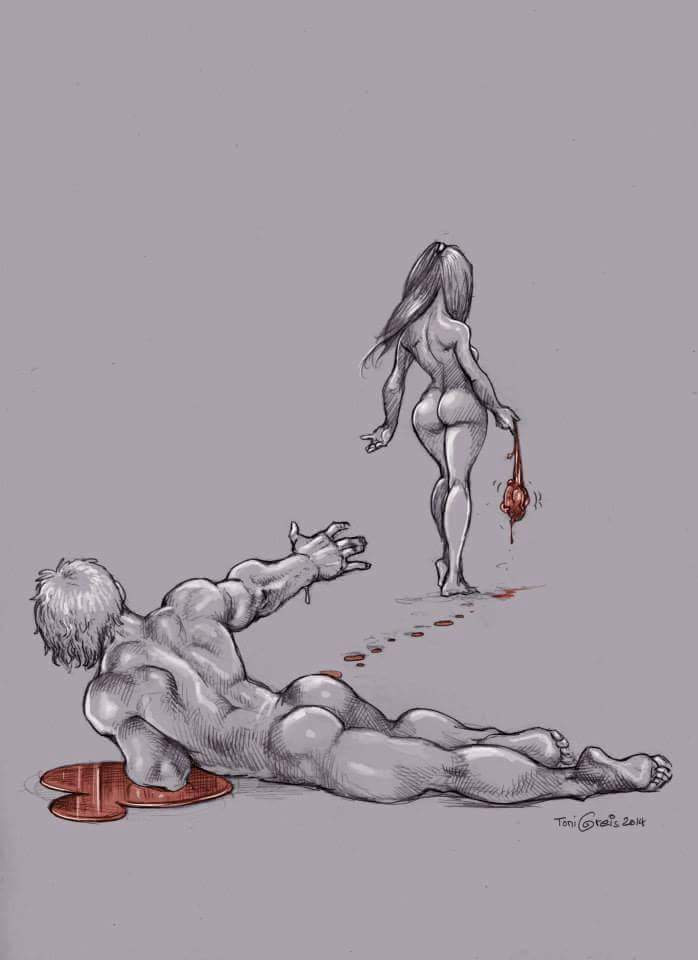 O homem machuca mas a mulher quando quer, ela destrói 😘