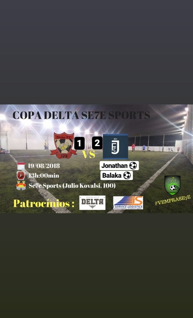 JoiasFC's tweet photo. BRILHOU! 

Em um jogo muito pegado contra o Divino FC o Joias conseguiu sair com a vitória e garantiu os 3 pontos. Nosso próximo compromisso é dia 26/08. 

#BrilhaJoias https://t.co/NdvIuhbHUu