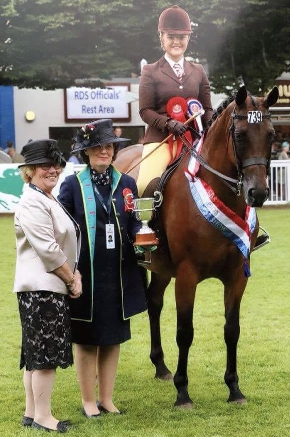 Another of our #salttherapy #winners #equine #results are amazing with our #therapy #champion #balmoral  #equifest #tatts #RDS #Dublin #ips #cavan #leaveittoyou well done Amanda 👍🇮🇪