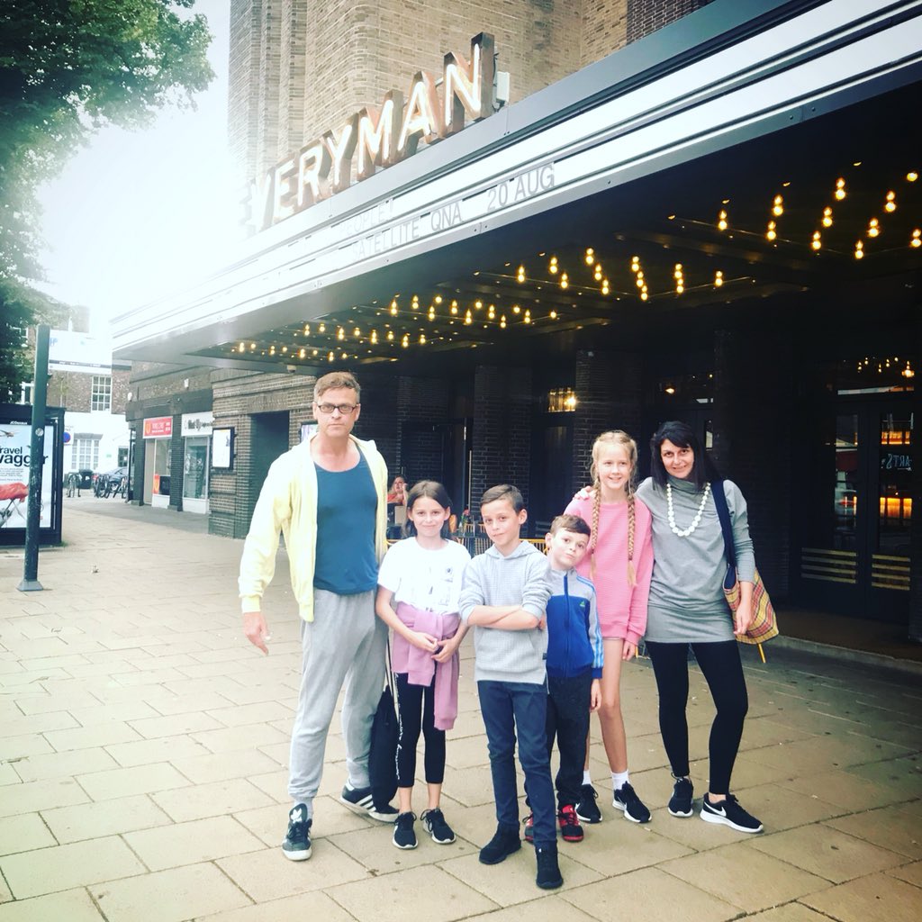 according2mcgee's tweet photo. Inaugural trip to @yorkeveryman. Needlessly triumphant Dad poses ensue. The film? ‘The Meg’. #themeg #thegreg #theegg #minimcgee https://t.co/1xYEE9x58P