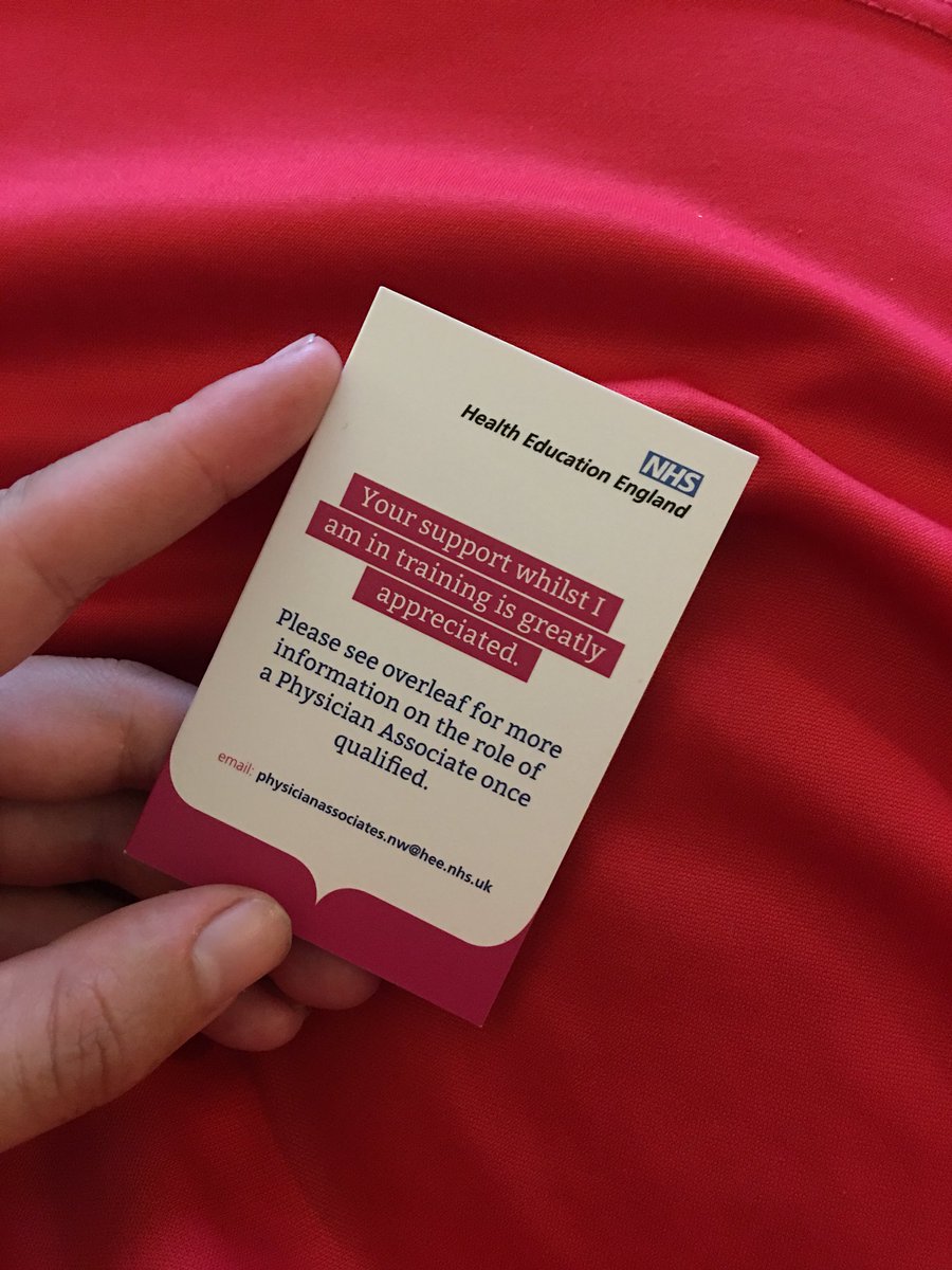 GMooneyGSR's tweet photo. Love these little pamphlets by @NHS_HealthEdEng. Perfect for explaining a little bit about the role of a Physician Associate and how we fit into the NHS. Also a must-have whilst I’m out on Placement! 👩🏽⚕️🏥💘 #PhysicianAssociate #StudentPA https://t.co/mRkXC6Pz44
