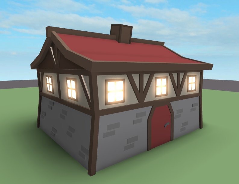 Building a basic house - Roblox Studio 