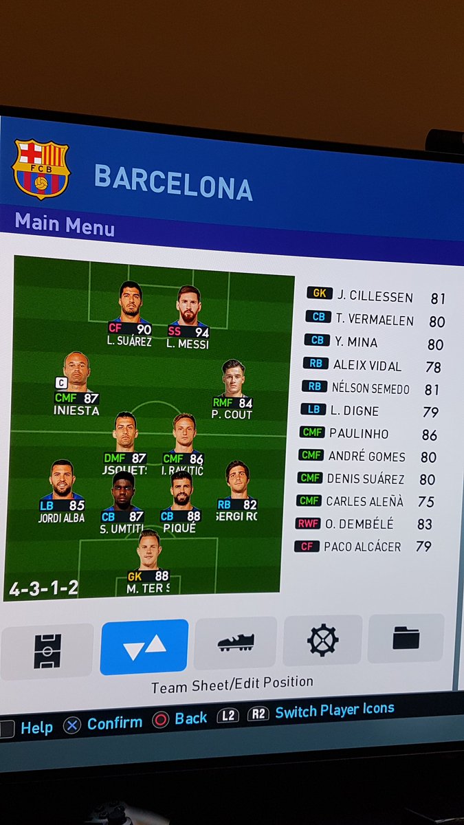 Real Madrid Pes Stats 2019