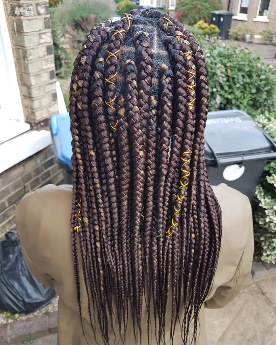 Featured image of post Mid Back Box Braids Length : Bohemian goddess box braids waist length is 275$ no curly hair is provided.