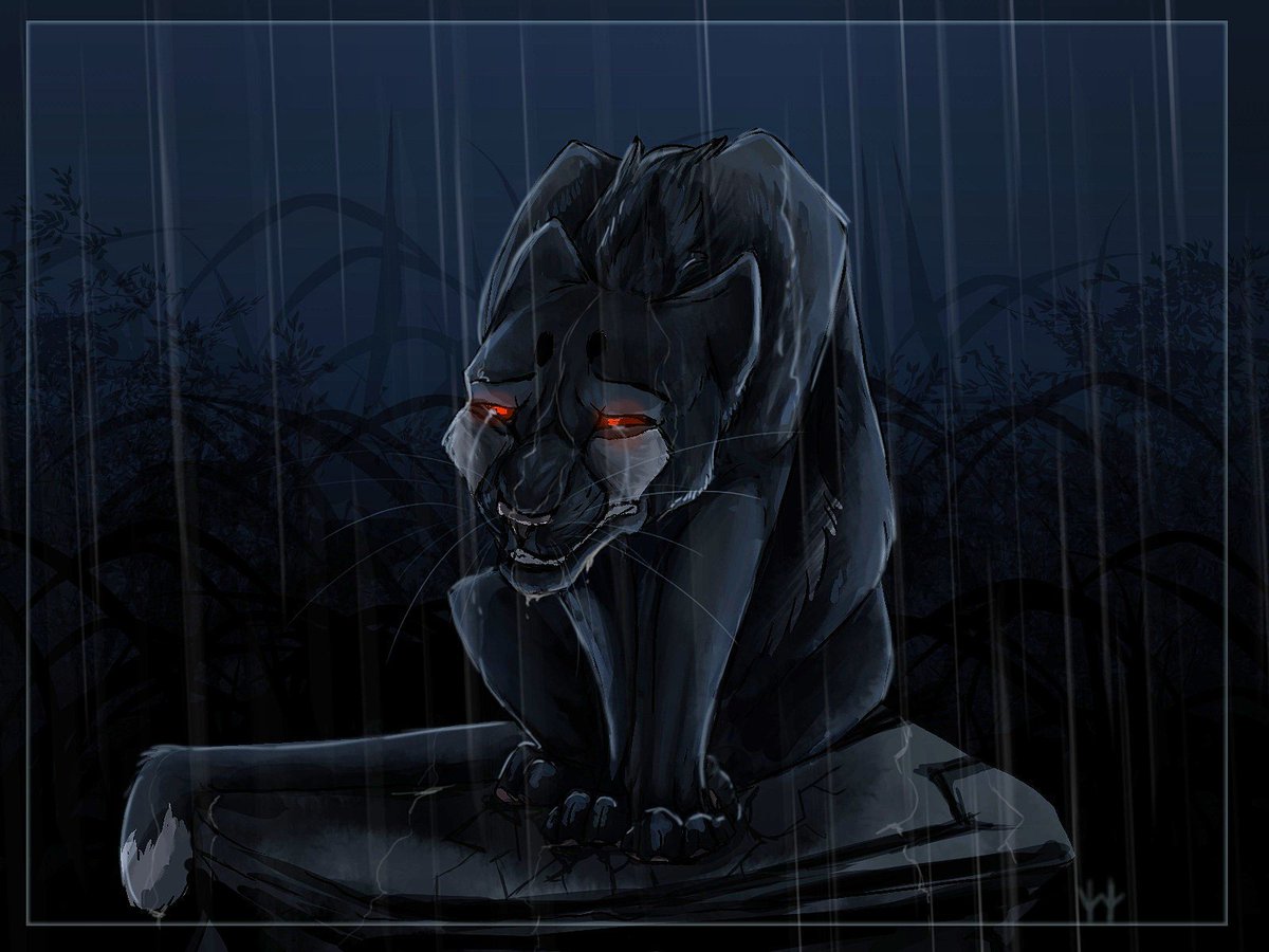 Herowuff on Twitter: "Have a sad Bloodsight! #warriorcats #warriors  #digitalartist #digitalart #cat #rain https://t.co/4xTHKCApYO" / Twitter