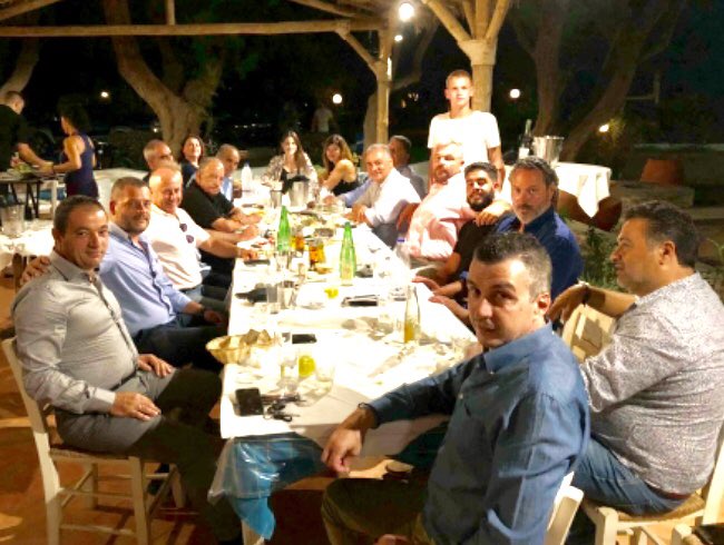 M_Kefalogiannis's tweet photo. Με εξαιρετική παρέα εκλεκτών φίλων και συνεργατών στην Κίσσαμο, την Φόδελε και τις Γούβες. #kissamos #gouves #fodele #crete #greece https://t.co/soVIQgpcYr