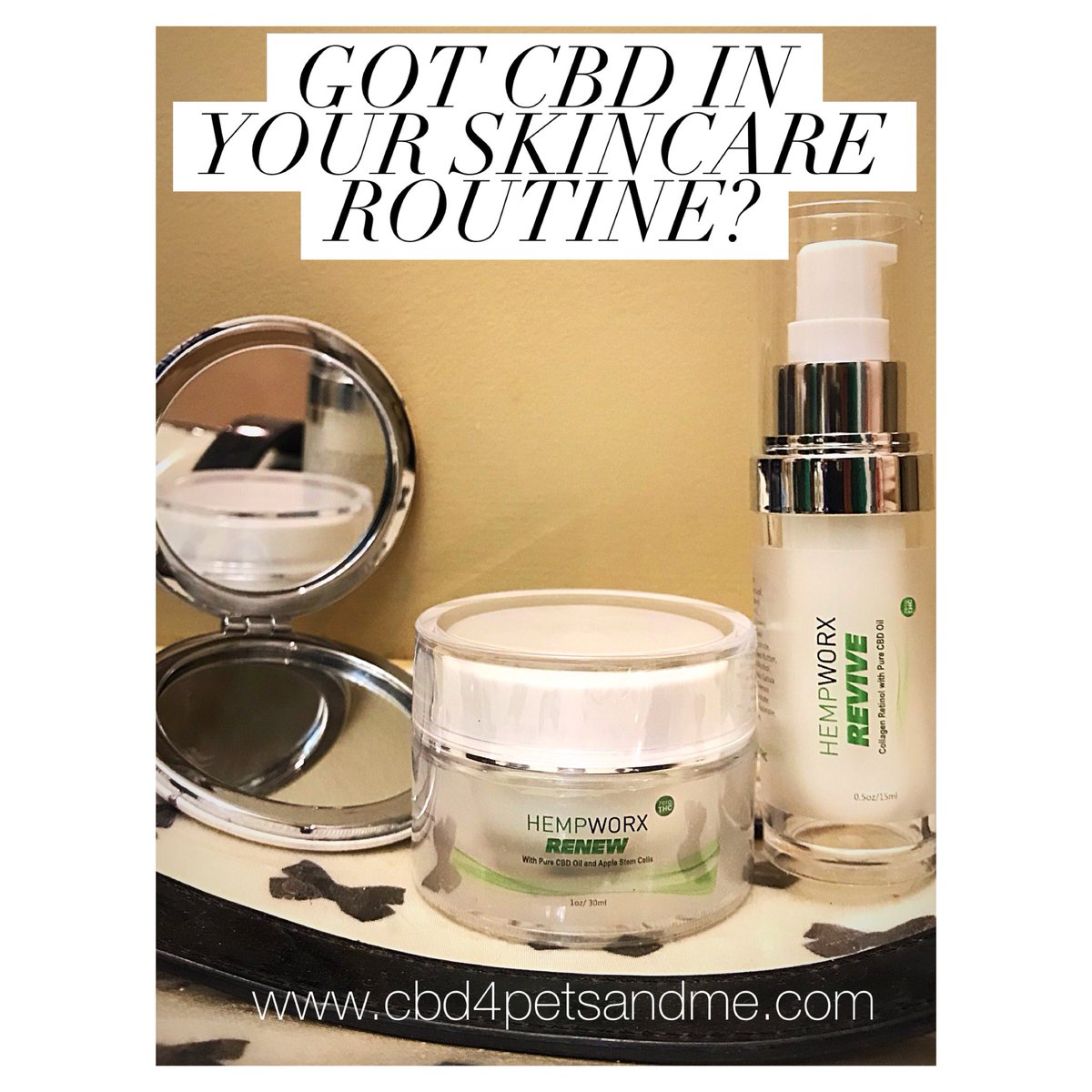 cbd4petsandme's tweet photo. #cbdoils #hempoil #skincare #skincareroutine #hempworx #healthylifestyle #holistichealth https://t.co/c4aYWyzd2f