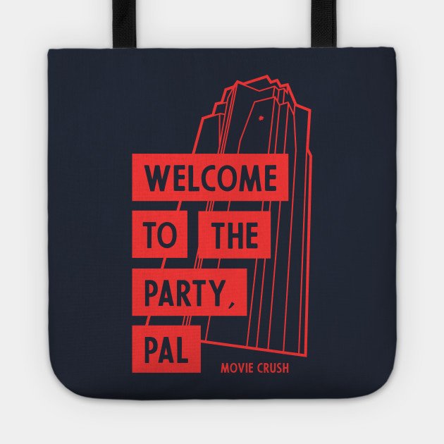 Movie Crush merch: Die Hard tote