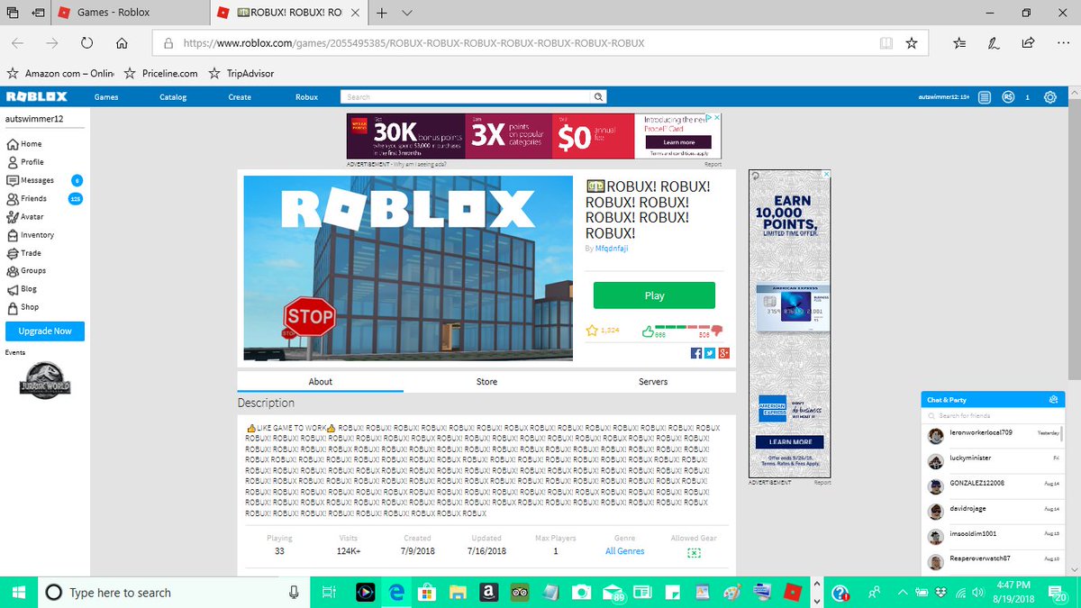 Travisritenour On Twitter This Game Does Not Belong On Roblox It Needs To Be Deleted Roblox You Must Systematically Hunt Down Fake Games That Offer Robux As A Prize And Remove Them - fake robux website