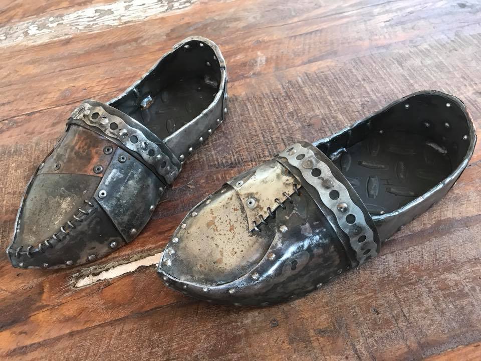 I know it’s twisted okay, but look what I kept from the filming of the show - couldn’t bear to throw away these incredible #props designed by the brilliant <a href="/PaxPropmaster/">.</a>. #SacredLies