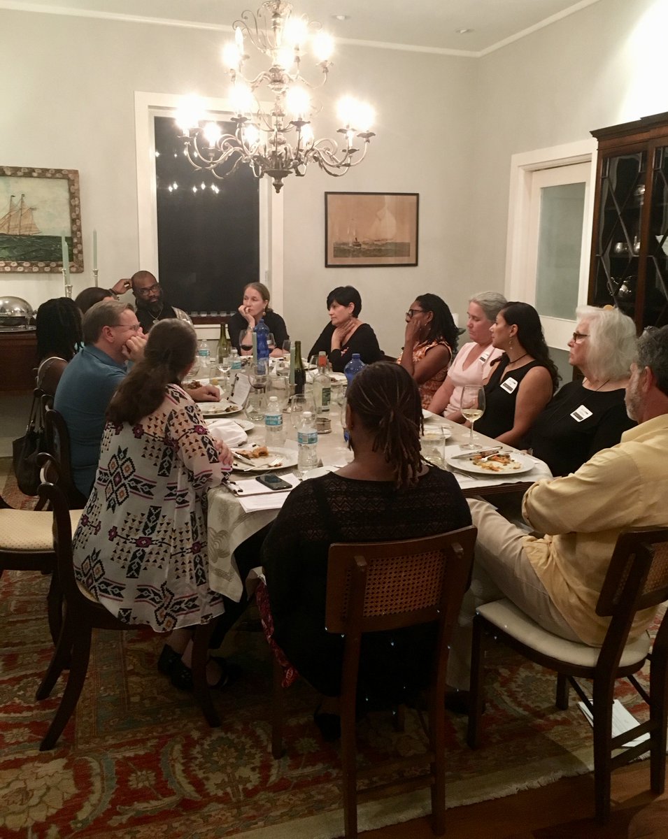 MiamiShoresPoC's tweet photo. #awkwarddinner last night almost turned into an awkward sleepover...No one wanted to leave.... #AD3 Having courages conversation about race and whiteness over a meal....Changing the world one room at a time. #PhilanthropyMiami #sfpoc #unity360 #racialhealing #racedialogue https://t.co/vI55kRnvFb