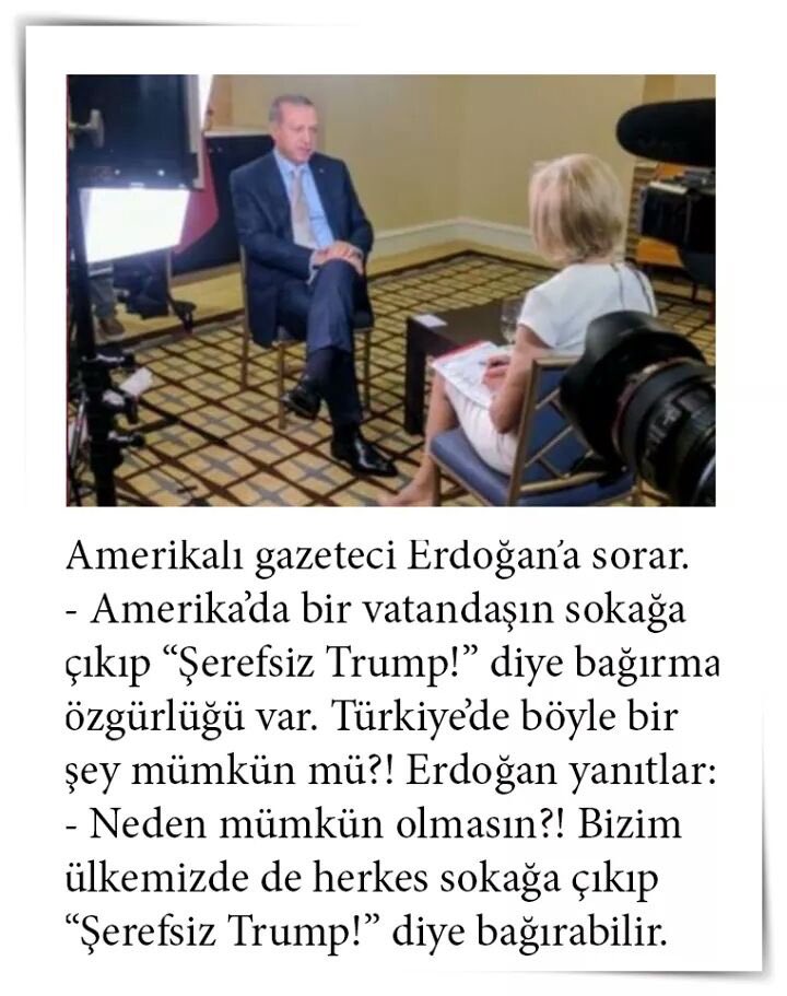 Kim demiş demokrasi yok diye 😃😃