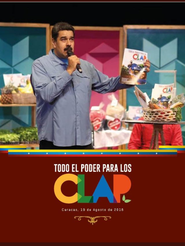 Clap_MSB's tweet image. #AsíLoDijo @NicolasMaduro: Los CLAP han ayudado a consolidar un nuevo sistema de distribución en la nación
bit.ly/2BkogJ4
#SomosCLAP
#TodoElPoderParaLosCLAP
#GranRevoluciónEconómica
