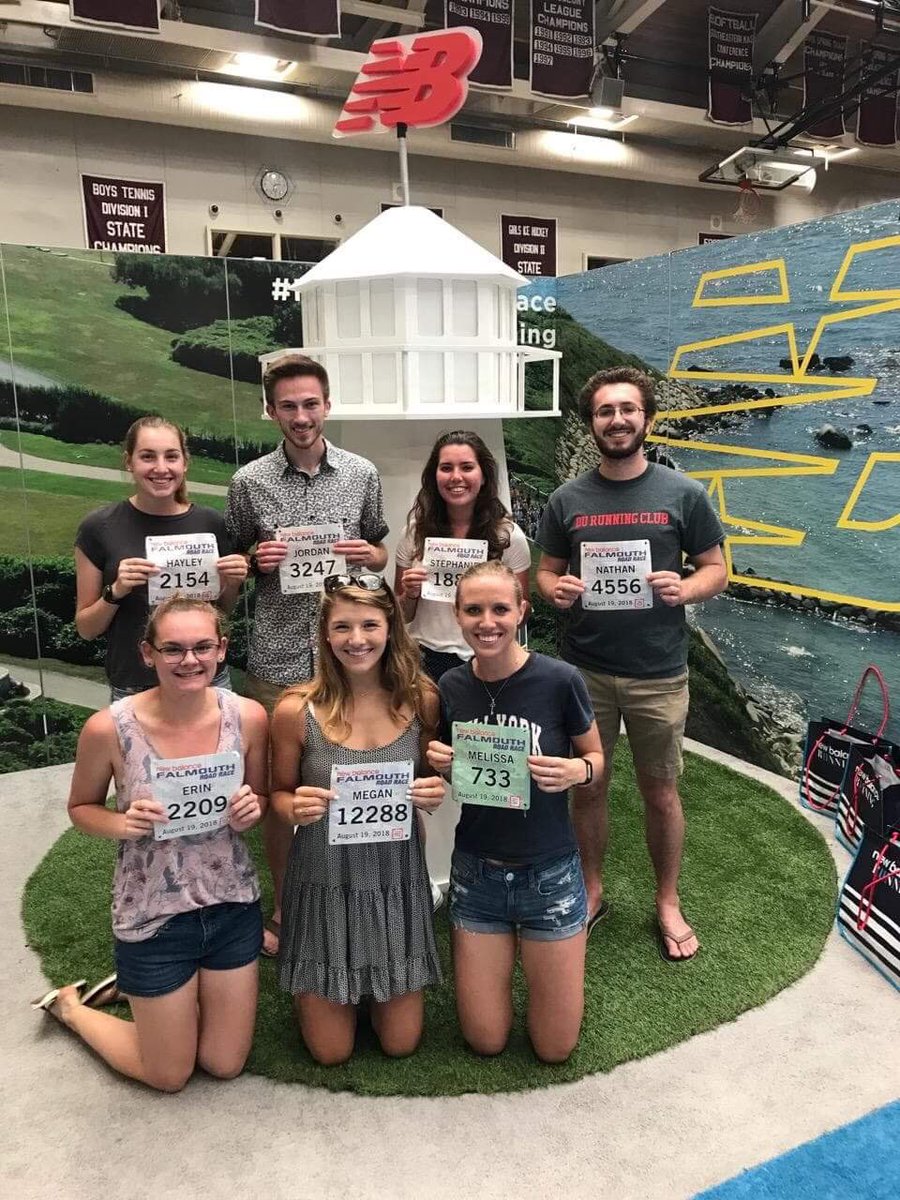 burunning's tweet image. A bunch of our members ran in the 7 mile Falmouth road race this morning! Big shout out to these studs!!