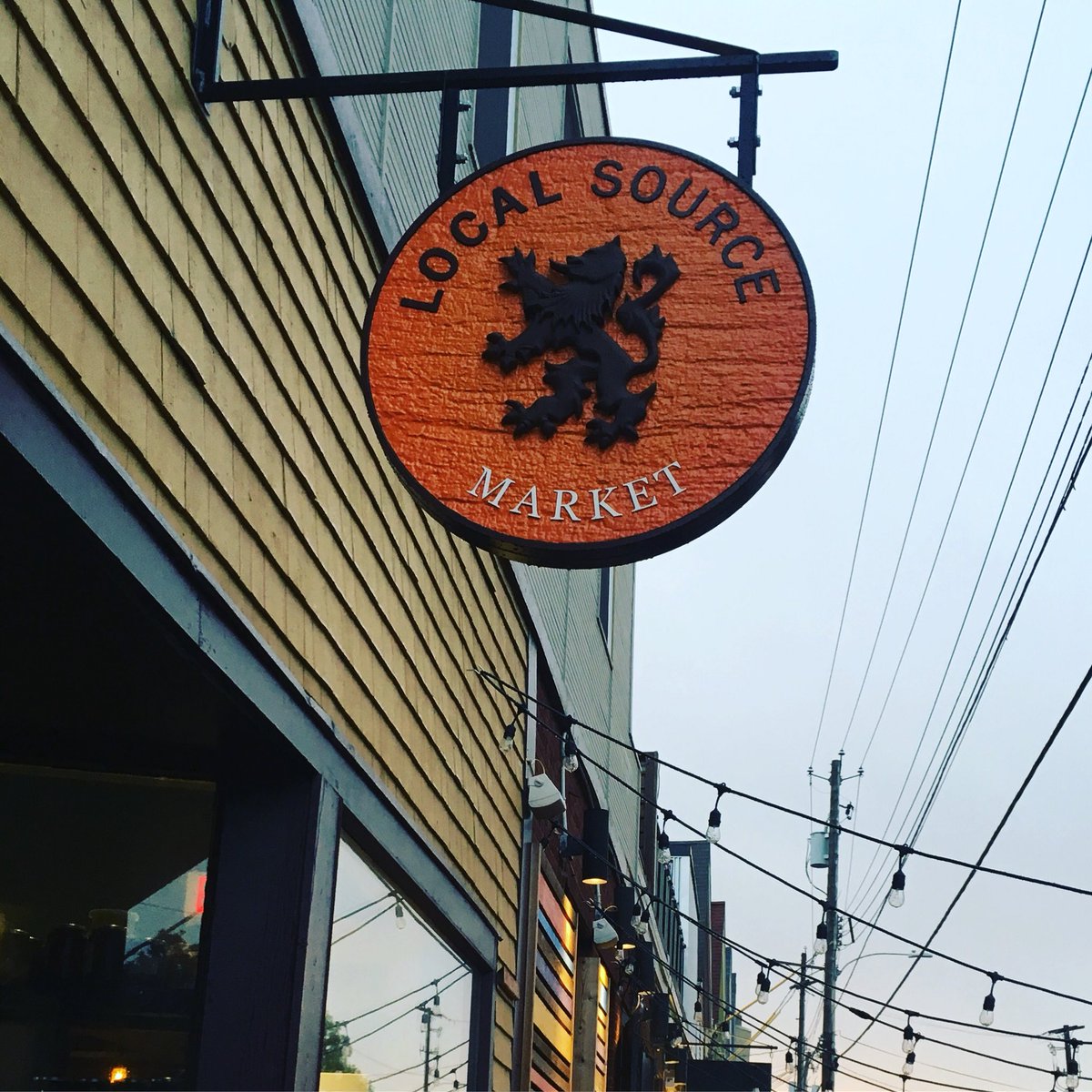 Came across @eatlocalsource last night on my evening walk. Found a new place to buy my Bison meat at! #HFXLocal #SupportLocal #Halifax #AgricolaStreet