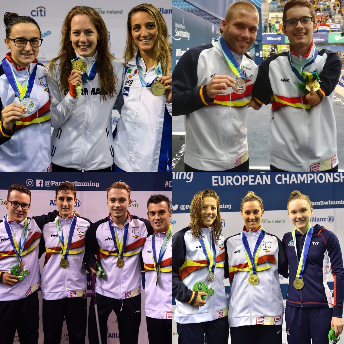 iberdrola's tweet photo. 👏🏼 CRACKS 👏🏼
Los @Paralimpicos acaban el Europeo nadando sobre medallas 🥇🥈🥉🏊🏼‍♂ ¡52 en total!

Orgullos@s de su continuo ejemplo de superación. ¡El deporte lo practicamos TOD@S! https://t.co/tFiP2jIQhN
