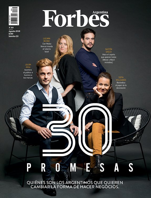 Gastón Greco, el chaqueño que triunfa con sus zapatos <a href="/pos_co/">POSCO</a>, es tapa de <a href="/ForbesArgentina/">Forbes Argentina</a>. Podés ver a Gastón en nuestra #ExpoIndustriaChaco2018 en su conferencia "Desafiando Límites, Expandiendo Fronteras", el sábado 8 de Septiembre a las 18.30. La entrada es libre y gratuita.