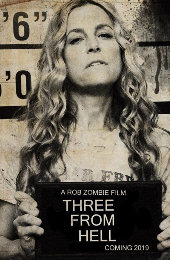 The final character teaser poster for <a href="/RobZombie/">Rob Zombie</a>'s THREE FROM HELL! Baby's back motherfuckers!
