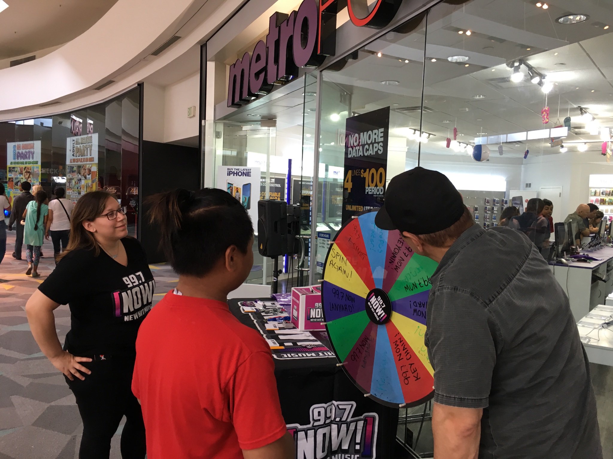 997Now On Twitter: Come Stop By Metropcs At Eastridge Mall In San Jose And  Take A Spin On The Prize Wheel! You Can Even Enter To Win A $500 Gift Card  Towards