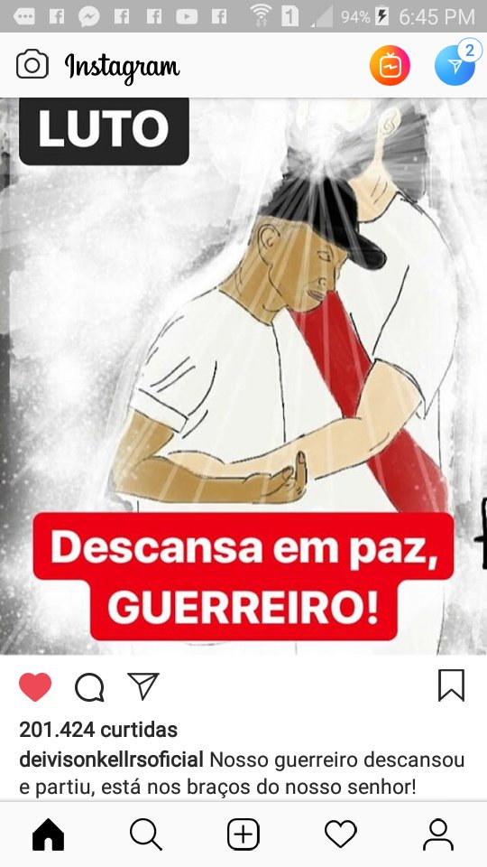 ritapa28's tweet photo. Descansa em paz. Amém #música #schow #Deivison #luto #morreu #cantor https://t.co/x9tK30yIK8