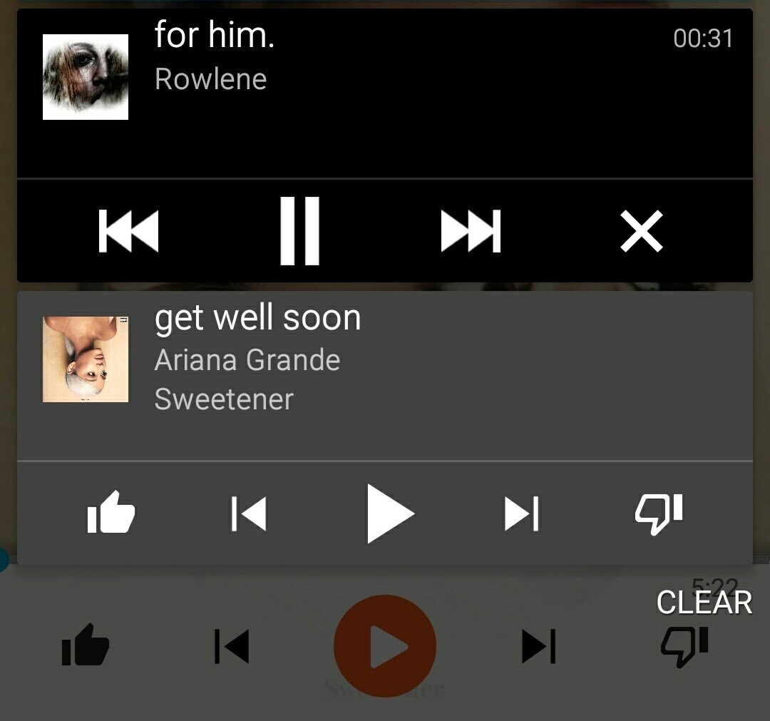 Hlanganani_SA's tweet photo. These two have got to be my favourite tracks of this year starting Today. Two of my favourite singers expressing their feelings through their music. #TalentOverflow. #GetWellSoon #RowleneForHim ❤❤❤ https://t.co/OPZwaEOjIT