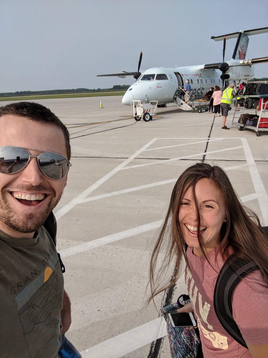 CarBotAnimation's tweet photo. Canada's biggest plane, seats 9 and a half people.  Justine @TheWifeBot is a half people https://t.co/DkLXxe0xy4