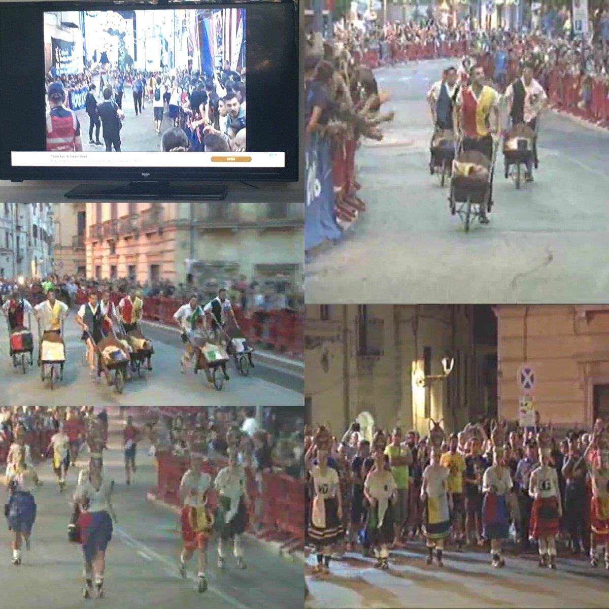 MickyIafrate's tweet photo. Can’t be there in person this year but happily watching all the action from Arpino’s Gonfalone via live streaming @ciociariaturism #arpino #ilgonfalonediarpino #ciociaria https://t.co/wBvecPTGdj