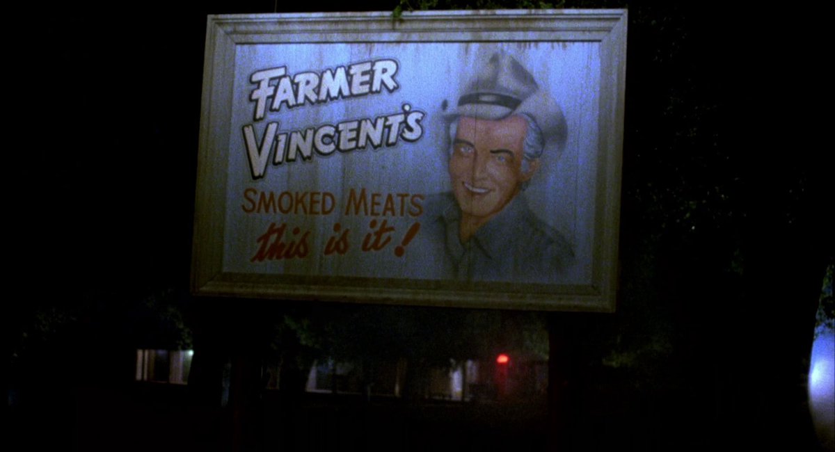 cryptcreaper's tweet photo. Horror Quiz - What film is this movie still from?

Clue - Tone hooper was asked to direct it.

Fun Fact - The movie's original screenplay was originally a darker more disturbing piece with bestiality, a lot more violence and was not a black comedy.

#horror #horrormovies https://t.co/y5Ssl4J8jm