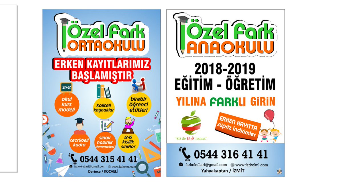 Fark Eğitim Kurumları (@farkokul) on Twitter photo 