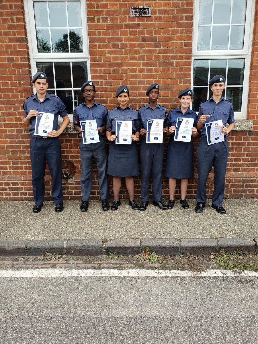 Congratulations to the latest group of cadets to pass their bronze radio course